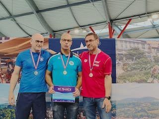 Vincent BRUNEAU Champion de France Maîtres sur 200 B